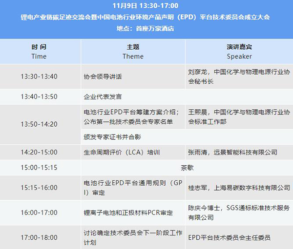 迎接碳足跡挑戰(zhàn)，中國電池EPD平臺即將建立！